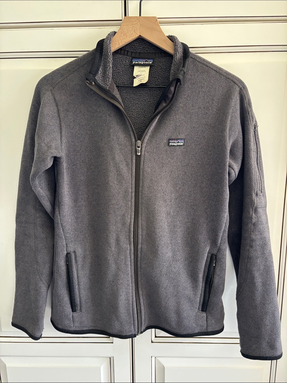 Patagonia Better Sweater Full Zip Fleece Jacket Gray Cozy 25540 Women’s Medium